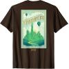 imageWicked Greetings From Emerald City Front ampamp Back TShirtBrown