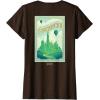 imageWicked Greetings From Emerald City Front ampamp Back TShirtBrown