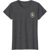 imageWicked Greetings From Emerald City Front ampamp Back TShirtDark Heather Grey