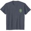 imageWicked Greetings From Emerald City Front ampamp Back TShirtHeather Blue