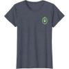 imageWicked Greetings From Emerald City Front ampamp Back TShirtHeather Blue