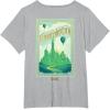 imageWicked Greetings From Emerald City Front ampamp Back TShirtHeather Grey
