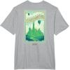 imageWicked Greetings From Emerald City Front ampamp Back TShirtHeather Grey
