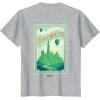 imageWicked Greetings From Emerald City Front ampamp Back TShirtHeather Grey