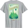 imageWicked Greetings From Emerald City Front ampamp Back TShirtHeather Grey