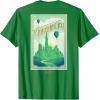 imageWicked Greetings From Emerald City Front ampamp Back TShirtKelly Green