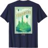 imageWicked Greetings From Emerald City Front ampamp Back TShirtNavy Blue