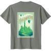 imageWicked Greetings From Emerald City Front ampamp Back TShirtOlive Heather