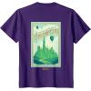 imageWicked Greetings From Emerald City Front ampamp Back TShirtPurple