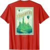 imageWicked Greetings From Emerald City Front ampamp Back TShirtRed