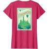 imageWicked Greetings From Emerald City Front ampamp Back TShirtRed Heather