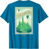 imageWicked Greetings From Emerald City Front ampamp Back TShirtSapphire Blue
