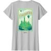 imageWicked Greetings From Emerald City Front ampamp Back TShirtSilver Grey