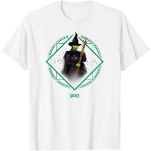 imageWicked Elphaba Portrait TShirt  Black Unisex Small Short Sleeve MovieTShirt TShirtWhite