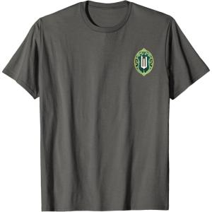 imageWicked Greetings From Emerald City Front ampamp Back TShirtAsphalt Grey