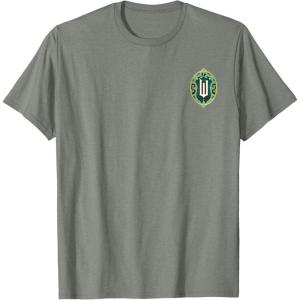 imageWicked Greetings From Emerald City Front ampamp Back TShirtOlive Heather