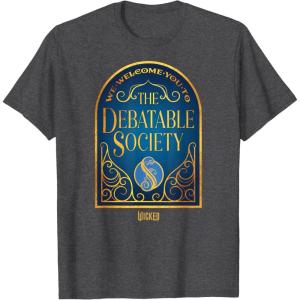 imageWicked The Debatable Society TShirtDark Heather Grey