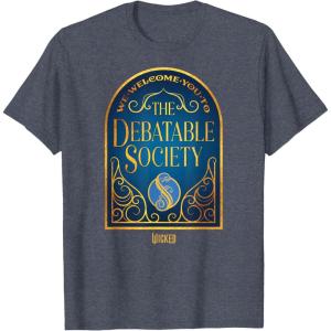 imageWicked The Debatable Society TShirtHeather Blue