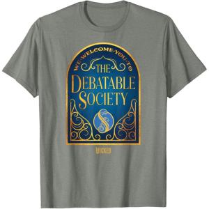 imageWicked The Debatable Society TShirtOlive Heather