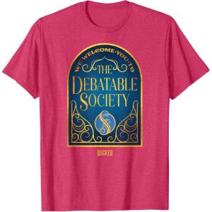 imageWicked The Debatable Society TShirtRed Heather