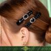 imageWicked Emerald City Rhinestone Salon Clips  hair clips  hair clips for women  gifts for her  hair accessories Scunci by Conair  2PKBlack