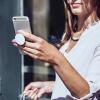 imageWicked Glinda Bubble Pose PopSockets Adhesive PopGripAdhesive PopGrip