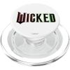 imageWicked Pink And Green Logo PopSockets Adhesive PopGripMagnetic PopGrip