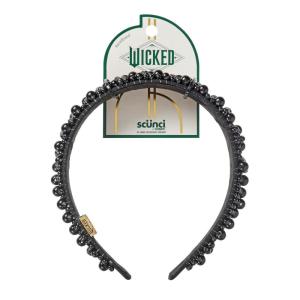imageWicked Elphaba Pearl Headband  hair accessories  hair accessories for girls  gifts for her  Scunci by ConairElphaba  Black