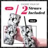 imageDragon Glassware x Barbie Vacuum Insulated Tumbler with Lid and Straw  24 oz Tumbler Cup with 2 Straws  Stainless Steel Tumbler with Straw for Water Iced Tea  Travel Coffee Tumbler  Love Out LoudMarilyn Monroe