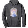 imageWicked For Good Glinda Shades of Blue Pullover HoodieDark Heather Grey