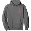 imageWicked Movie Logo Glinda Pink And Gold Wand Pullover HoodieAsphalt Grey