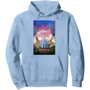 imageWicked For Good Glinda Bubble Poster Pullover HoodieDusty Blue