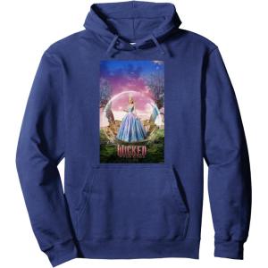imageWicked For Good Glinda Bubble Poster Pullover HoodieNavy Blue