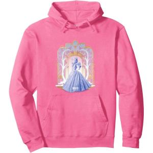 imageWicked For Good Glinda Shades of Blue Pullover HoodieBright Pink