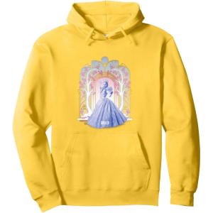 imageWicked For Good Glinda Shades of Blue Pullover HoodieLemon Yellow