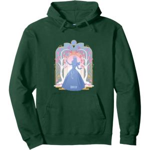 imageWicked For Good Glinda Silhouette in Blue Pullover HoodieDark Green