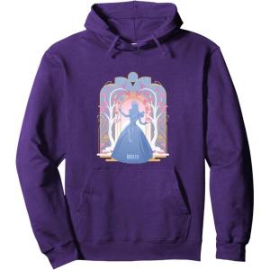 imageWicked For Good Glinda Silhouette in Blue Pullover HoodiePurple