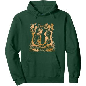 imageWicked For Good Glinda ampamp Fiyero To Wed Pullover HoodieDark Green