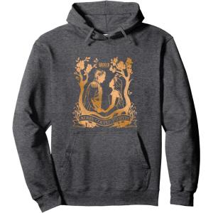 imageWicked For Good Glinda ampamp Fiyero To Wed Pullover HoodieDark Heather Grey
