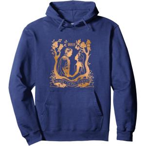 imageWicked For Good Glinda ampamp Fiyero To Wed Pullover HoodieNavy Blue