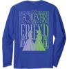 imageWicked For Good Forever My Friend Silhouettes Front ampamp Back Long Sleeve TShirtRoyal Blue