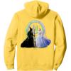 imageWicked For Good Glinda and Elphaba Friends Front ampamp Back Pullover HoodieLemon Yellow