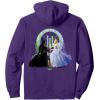 imageWicked For Good Glinda and Elphaba Friends Front ampamp Back Pullover HoodiePurple