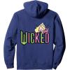 imageWicked Logo Glinda Daydreaming Playful Cartoon Style Pullover HoodieNavy Blue
