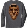imageWicked The Wizard Theres No Place Like Oz FampampB Long Sleeve TShirtDark Heather Grey