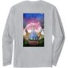 imageWicked for Good Glinda Bubble Poster Front ampamp Back Long Sleeve TShirtHeather Grey