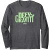 imageWicked Defy Gravity Long Sleeve TShirtDark Heather Grey