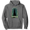 imageWicked Elphaba Destined To Fly Silhouette Pullover HoodieAsphalt Grey