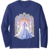 imageWicked For Good Glinda Shades of Blue Long Sleeve TShirtNavy Blue