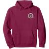 imageWicked For Good Glinda and Elphaba Friends Front ampamp Back Pullover HoodieBurgundy